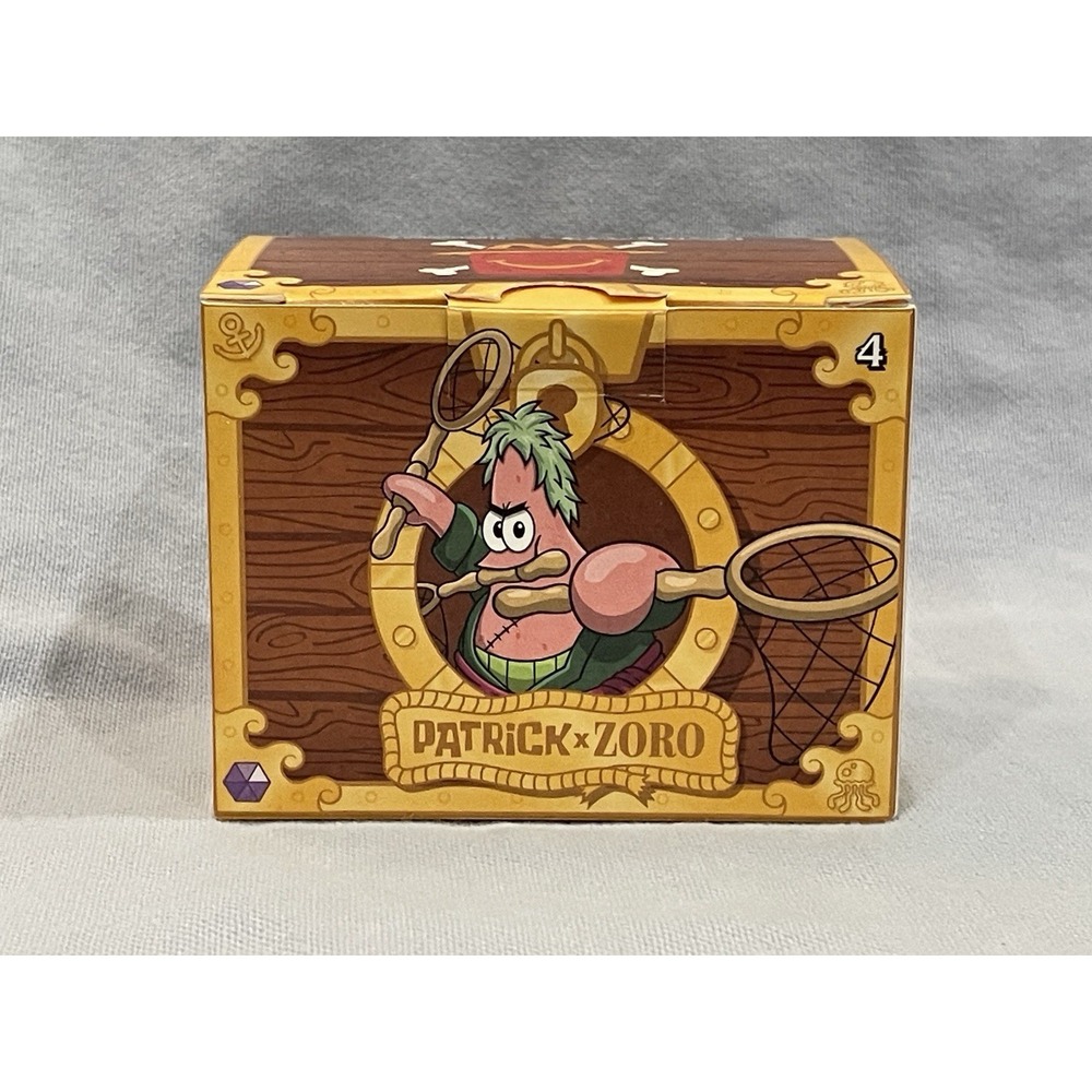 NEW 2026 McDonald's Happy Meal SpongeBob X One Piece - #4 Patrick x Zoro